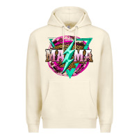 Sandshell mama life and thunderbolt Premium Hoodie - JahusDesignShop