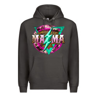 Smoke mama life and thunderbolt Premium Hoodie - JahusDesignShop