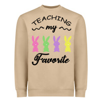 Teaching My Favorite Bunny Heavyweight Sweatshirt | Teevron