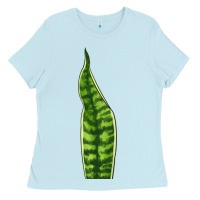 Baby Blue Snake Plant Ladies Tee - LillyAllenDesigns