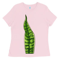 Bubblegum Pink Snake Plant Ladies Tee - LillyAllenDesigns