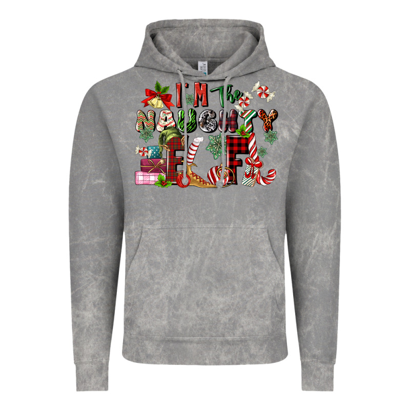 Im The Naughty Elf Vintage Hoodie by MaliasSmallBusiness | Teevron