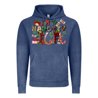 Vintage Denim im the naughty elf Vintage Hoodie - MaliasSmallBusiness