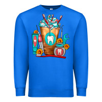 True Royal Dentist Cold Drink Frappe Premium Sweatshirt - FaDigitalArtStudio