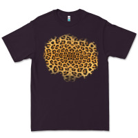 Plum leopard patch Premium Tee - Jasminsmagicworld