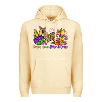Pina Colada peace love mardi gras olivia Premium Hoodie - OliviaCreatesArt