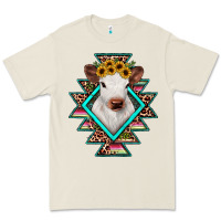 Bone heifer cowhide aztec Premium Tee - JahusDesignShop