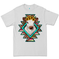 Dove Grey heifer cowhide aztec Premium Tee - JahusDesignShop