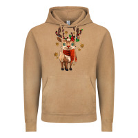 Vintage Camel reindeer in christmas Vintage Hoodie - MaliasSmallBusiness