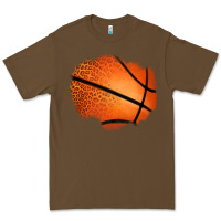 Cacao leopard basketball patch Premium Tee - Jasminsmagicworld