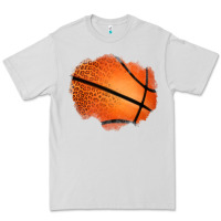 Dove Grey leopard basketball patch Premium Tee - Jasminsmagicworld