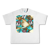 Lunar Rock Paper Fish And Canned With Anchor Seamless Pattern Pbs Urban Heavy Tee - BundleAndBundleShop