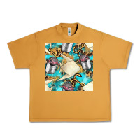 Peanut Butter Paper Fish And Canned With Anchor Seamless Pattern Pbs Urban Heavy Tee - BundleAndBundleShop