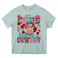 Arona cupid find me a cowboy Heavy Core Tee - NancyCooperArtShop