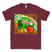Burgundy Coffee Cups St Patricks Day Tumbler Classic Tee - BundleAndBundleShop