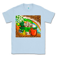 Dusty Blue Coffee Cups St Patricks Day Tumbler Classic Tee - BundleAndBundleShop