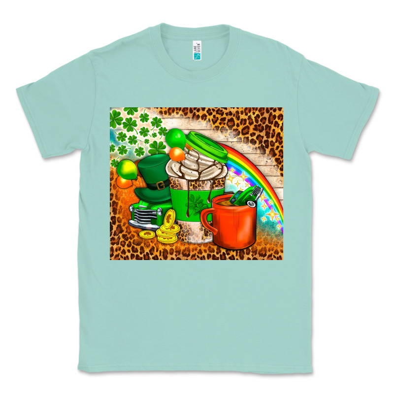 Coffee Cups St Patricks Day Tumbler Classic Tee by BundleAndBundleShop | Teevron