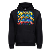 Foreset Green Summer Summer Summer Urban Hoodie - CowhideDigitalArt