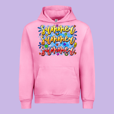 Summer Summer Summer Urban Hoodie Designed By Cowhidedigitalart