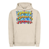 Pigment French Oak Summer Summer Summer Urban Hoodie - CowhideDigitalArt