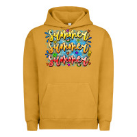 Pigment Peanut Butter Summer Summer Summer Urban Hoodie - CowhideDigitalArt