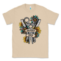 Mushroom barber shop Classic Tee - SublimationCraftShop