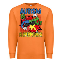 Carrot Autism is my superpower Autism Awareness Day Premium Sweatshirt - FaDigitalArtStudio