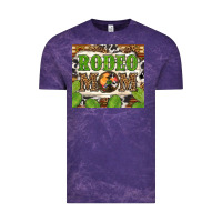 Cloud Purple Western Rodeo Mom Tumbler Vintage Tee - BundleAndBundleShop