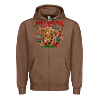 Chestnut mooey christmas Zipper Hoodie - CowGirlArtShop