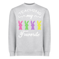 Heather Grey Teaching My Favorite Bunny Heavyweight Sweatshirt - Bettercallsaul