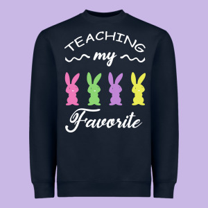 Teaching My Favorite Bunny Heavyweight Sweatshirt Designed By Bettercallsaul