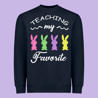 Teaching My Favorite Bunny Heavyweight Sweatshirt Designed By Bettercallsaul