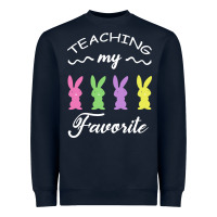 Navy Teaching My Favorite Bunny Heavyweight Sweatshirt - Bettercallsaul