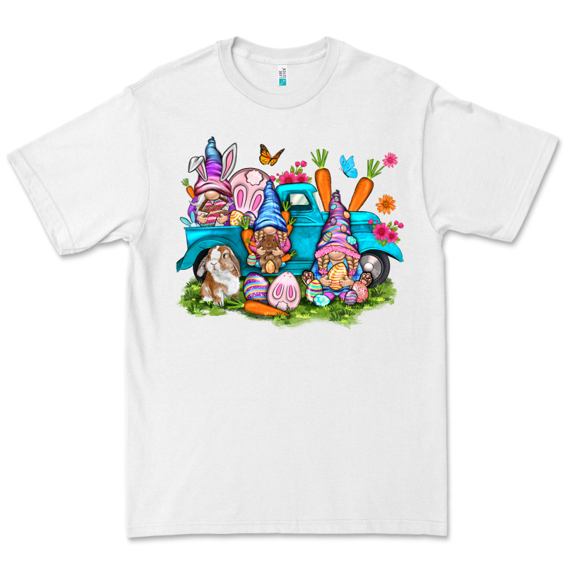 Easter Gnomies With Truck Premium Tee by NancyCooperArtShop | Teevron
