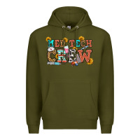 Army Green med tech crew Premium Hoodie - OliviaCreatesArt