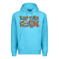 Ocean Blue med tech crew Premium Hoodie - OliviaCreatesArt