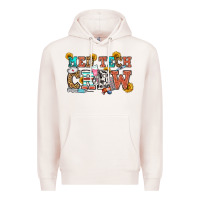 Pale Pink med tech crew Premium Hoodie - OliviaCreatesArt