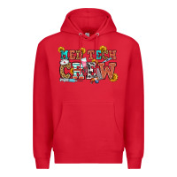 Red med tech crew Premium Hoodie - OliviaCreatesArt
