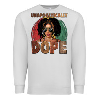 Dove Grey Unapologetically dope Premium Sweatshirt - FaDigitalArtStudio