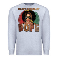 Heather Grey Unapologetically dope Premium Sweatshirt - FaDigitalArtStudio