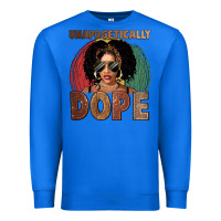 True Royal Unapologetically dope Premium Sweatshirt - FaDigitalArtStudio