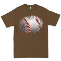 Cacao leopard baseball patch Premium Tee - Jasminsmagicworld