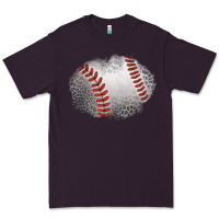 Plum leopard baseball patch Premium Tee - Jasminsmagicworld