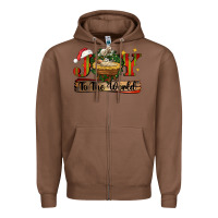 Chestnut joy to the world Zipper Hoodie - CowGirlArtShop