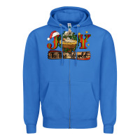 True Royal joy to the world Zipper Hoodie - CowGirlArtShop