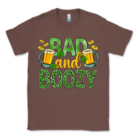 Chestnut Bad And Boozy St. Patricks Classic Tee - BundleAndBundleShop