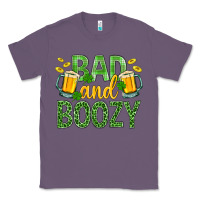 Lavender Bad And Boozy St. Patricks Classic Tee - BundleAndBundleShop