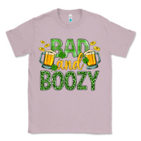 Lilac Bad And Boozy St. Patricks Classic Tee - BundleAndBundleShop