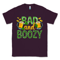 Plum Bad And Boozy St. Patricks Classic Tee - BundleAndBundleShop