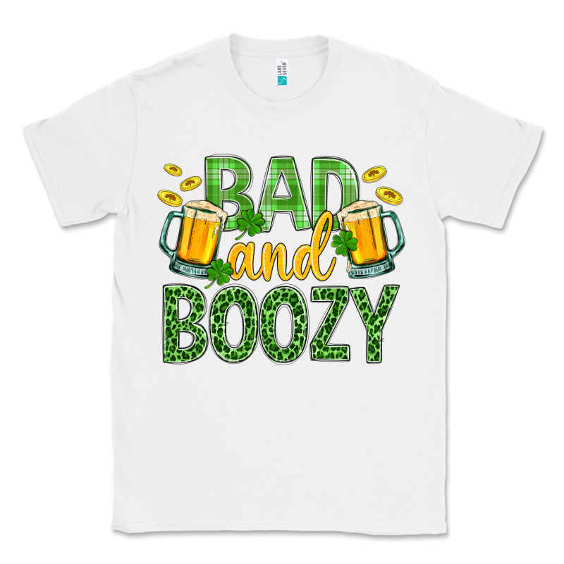 Bad And Boozy St. Patricks Classic Tee by BundleAndBundleShop | Teevron